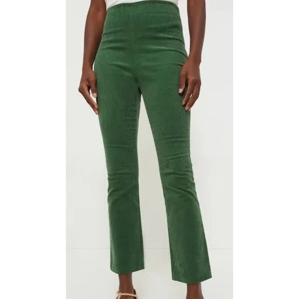 NWT Tuckernuck Ashford Corduroy Cropped Pants Green Womens‎ Size M